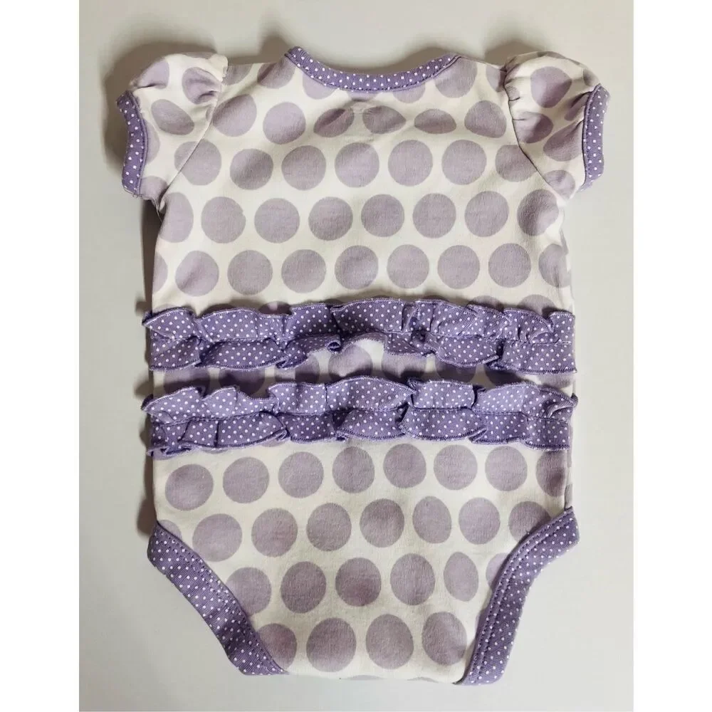 Girls Bundle  3 Bodysuits Size NB, 0-3m EUC